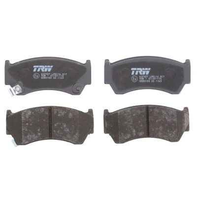 Abbildung von TRW COTEC GDB3180 Bremsbelagsatz mit akustischer Verschleißwarnung NISSAN: ALMERA 1 Hatchback,