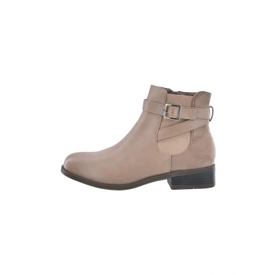 Abbildung von Elara Damen Stiefelette Chelsea Ankle Boots Chunkyrayan C298 Khaki 42