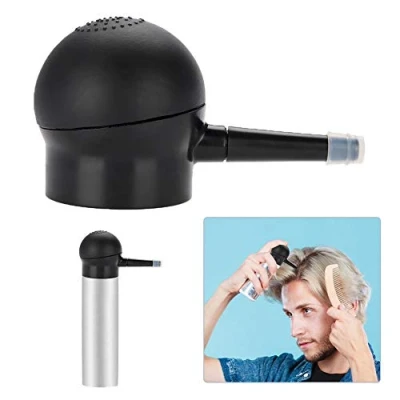 Abbildung von Applikator mit Pumpe für Haarverdichtung, Haar Concealer Haarfasern Sprühen, gleichmäßig am aufsprühen lassen lichtes und Teilglatze