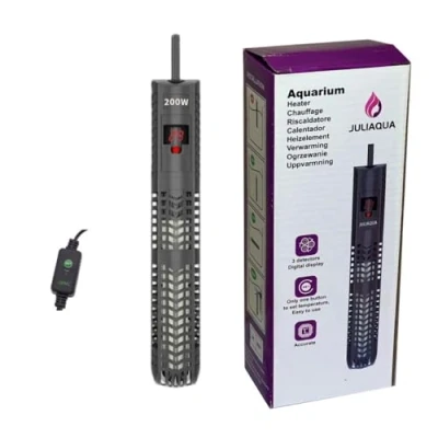 Abbildung von JULIAQUA Aquarium Heizung, Aquarien Thermostatheizung Heizer Aquarienheizung Heizstab (200 W)
