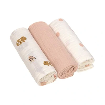 Abbildung von Lässig Swaddle Decken 3er Pack 85x85 cm, Spicy Orange