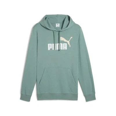 Abbildung von PUMA Herren ESS 2 Color No. 1 Logo Hoodie TR Kapuzenpullis, Green Moon,