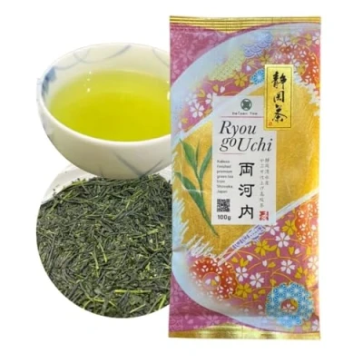 Abbildung von Ryogouchi grüner Tee, japanischer Sencha Premium Tee Frisch gepflückter aus der Ernte 2024, gepflückt am Hachijuhachiya Tag, Shizuoka, Japan (100g)