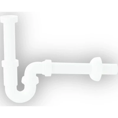 Abbildung von Kirchhoff Siphon, (1 tlg), Röhrensiphon, Weiß, 1 1/4&quot; x 32 mm