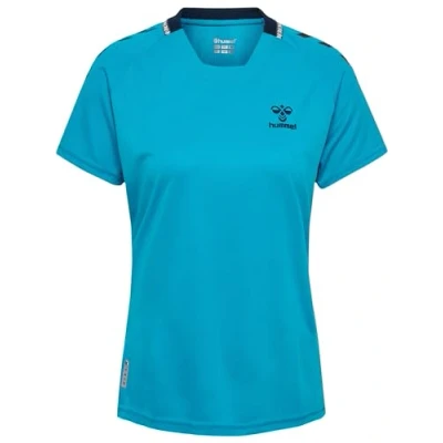 Abbildung von Hummel Ongrid Tshirt print, Damen, Größe: 42, Atomic blue/marine