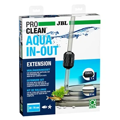 Abbildung von JBL GmbH &amp; Co. KG Aquariendeko Proclean Aqua In Out Erweiterungset 8 Meter, Bodensauger Reiniger
