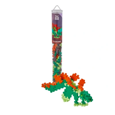Abbildung von Plus Tube Stegosaurus Dinosaurier Geniales Konstruktionsspielzeug 100 Teile 300.4093 Mehrfarbig