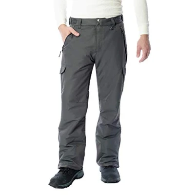 Abbildung von Arctix Herren Cargohose für Schneesport Skihose, Dunkelgrau, Small/28 Inseam