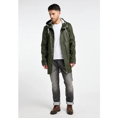 Abbildung von ICEBOUND Regenmantel Herren Dunkeloliv