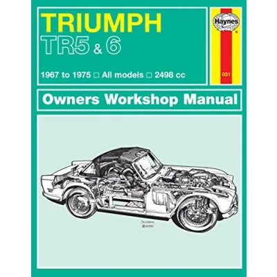 Abbildung von Triumph Tr5 &amp; Tr6 Owner&#039;s Workshop Manual