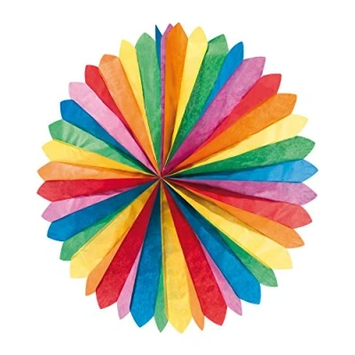 Abbildung von Susy Card 11137825 Dekofächer, Motiv Regenbogen, Pappe, Papier, klein, 56 cm