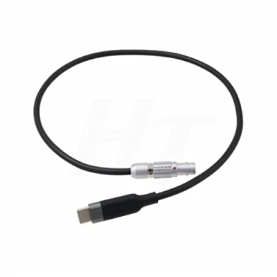 Abbildung von HangTon PD USB C auf Nucleus M Motor 7 poliges Stromkabel für Tilta 40 cm