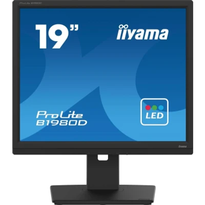 Abbildung von iiyama Prolite B1980D B5 48cm 19&quot; LED Monitor SXGA VGA DVI Höhenverstellung Pivot schwarz