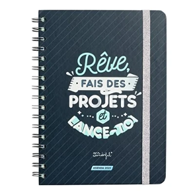 Abbildung von Mr. Wonderful Klassischer Wochenplaner 2023 Traum, Projekte, WOA2212290FRZ0