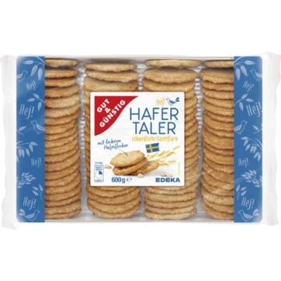 Abbildung von Gut &amp; Günstig Hafertaler, 4er Pack (4 x 600g)