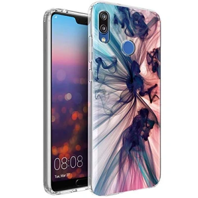 Abbildung von Verco Handyhülle für P20 Lite Case, Premium Muster Handy Cover Huawei Hülle weiches Flexibles TPU Abstract