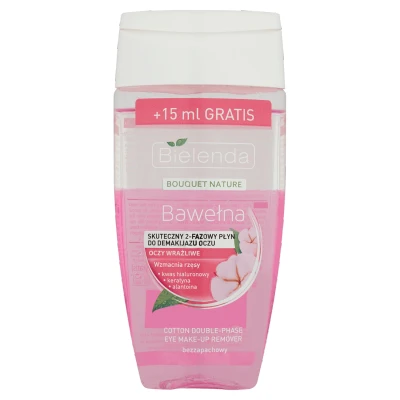 Abbildung von Extra Gentle Cotton Double Phase Eye Make up Remover 135ml Suitable For The Most Sensitive Eyes by Bielenda