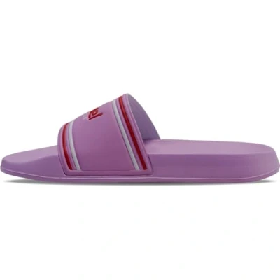 Abbildung von Hummel Pantolette flach, Größe: 45, Violet Schuhe