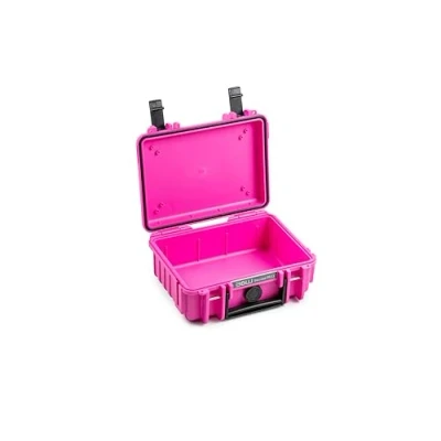 Abbildung von B&amp;W Transportkoffer Outdoor Typ 500 Pink wasserdicht nach IP67 Zertifizierung, staubdicht, bruchsicher und unverwüstlich