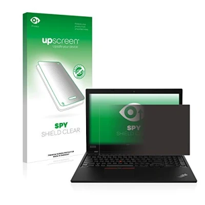 Abbildung von upscreen Anti Spy Blickschutzfolie für Lenovo ThinkPad L590 Privacy Screen Displayschutz Folie [Sichtschutz, Blaulichtfilter]