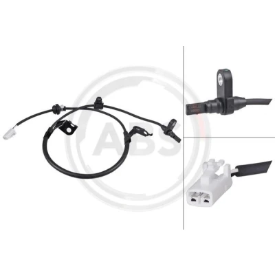 Abbildung von A.B.S. 31753 ABS Sensor aktiver 875 weiß DAIHATSU: Terios II