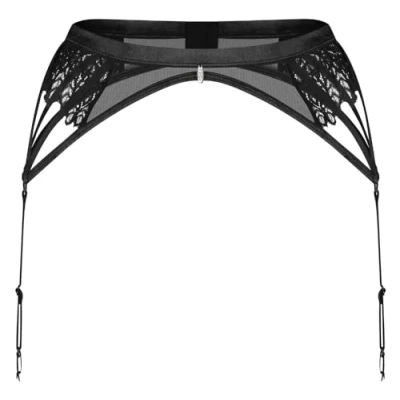 Abbildung von Obsessive Donarella Garter Strumpfhalter, Damen, Größe: XS/S, Black