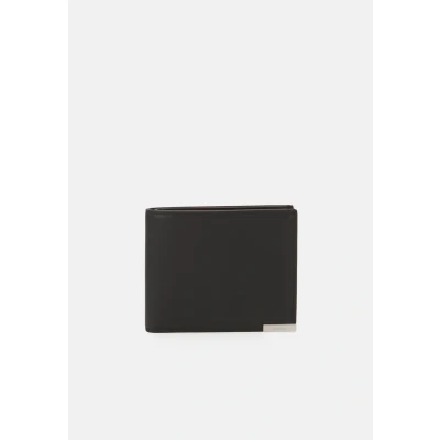 Abbildung von Calvin Klein Modern Plaque Bifold COIN Unisex Geldbörse, Größe: One Size, Black