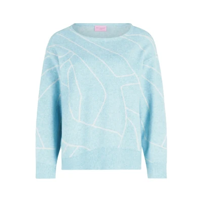 Abbildung von Betty Barclay MIT Jacquard Strickpullover, Damen, Größe: 40, Patch mint beige