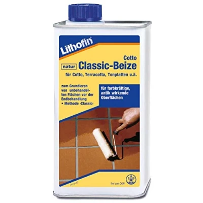 Abbildung von Lithofin Cotto Classic Beize natur 1 Liter