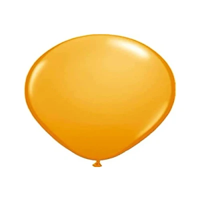 Abbildung von Orangenballons Metallic 30 cm 100 Stück