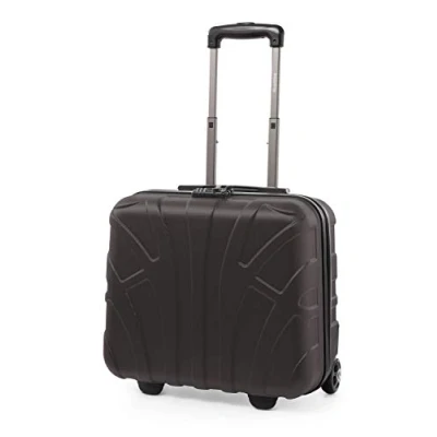 Abbildung von Suitline Handgepäckkoffer S1, 2 Rollen, Pilotentrolley Bordcase Hartschale TSA 38 cm