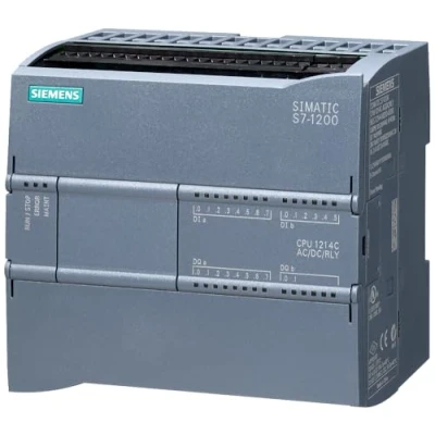 Abbildung von Siemens ST70 1200 CPU 1214 Kontakte AC/DC/Rele E/14 ED 24 V 10SD