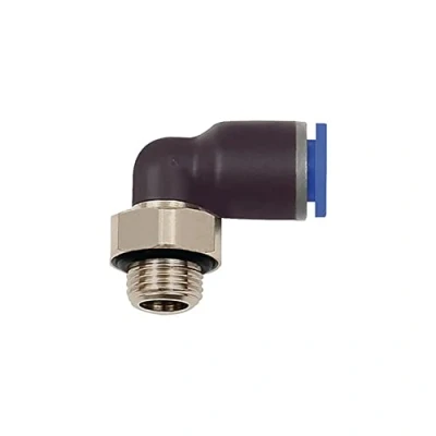 Abbildung von RIEGLER 109266 125.014 6 L Steckverschraubung »Blaue Serie«, drehbar, G 1/4 außen, Ø mm, 1Stk