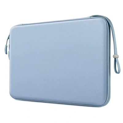 Abbildung von FINPAC Laptop Tasche Hülle für 13&quot; MacBook Air 2024 2018 M3/A3113 M2/A2681 M1/A2337, 14&quot; Pro M4/M3/M2/M1 A3112 A3401 A3185 A2992 A2918, Air/Pro, stoßfest Schutzhülle Laptoptasche