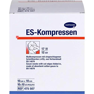 Abbildung von Es kompressen Steril 10X10 cm St