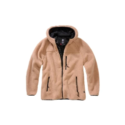 Abbildung von Brandit Fleecejacke, Damen, Größe: Medium, Camel