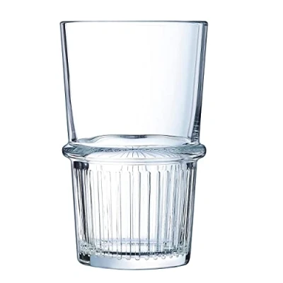Abbildung von Arcoroc ARC L7340 New York Trinkglas, Wasserglas, Saftglas, 470ml, Glas, transparent, 6 Stück