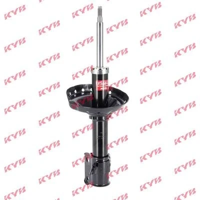 Abbildung von KYB Excel G 334371 Stoßdämpfer Vorderachse links Gasdruck Zweirohr Federbein, Dämpfer mit Zuganschlagfeder oben Stift SUBARU: Forester II