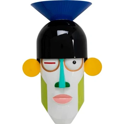 Abbildung von Kare Design Wandobjekt Wink Schwarz, Deko, 47,7x28,4x10,8cm