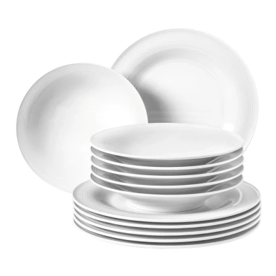 Abbildung von Seltmann Weiden Beat Weiss uni Tafelservice 12tlg.