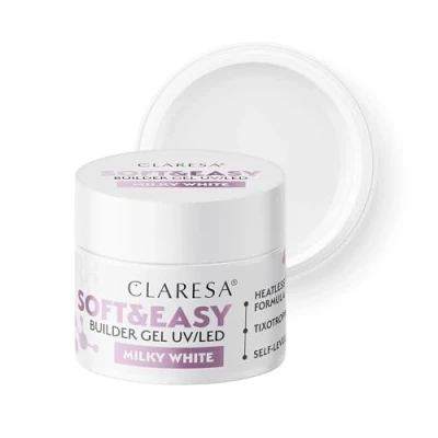 Abbildung von Claresa Aufbaugel Soft&amp;Easy Gel Milch weiß 12g