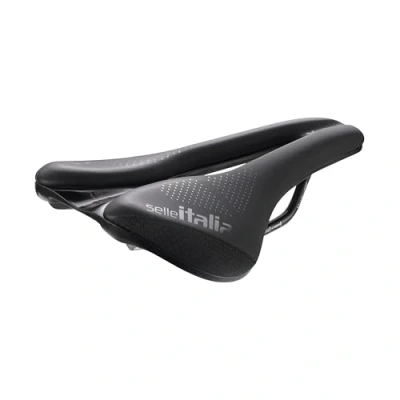 Abbildung von Selle Italia Novus Boost EVO X Cross TM Superflow MTB und Gravel Fahrradsattel, anatomisches Loch, SuperFabric Einsätze, zusätzliche Polsterung Größe L3, Schwarz