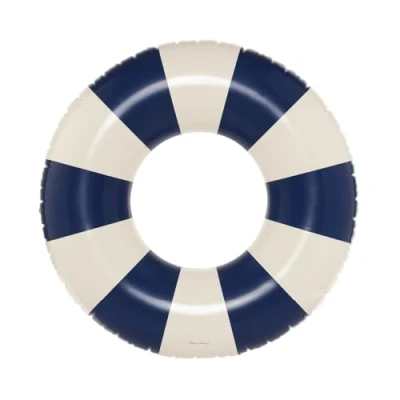 Abbildung von Petites Pommes Schwimmring Schwimmhilfe Ø45 120cm für Kinder und Erwachsene (Cannes Blue, 90cm)