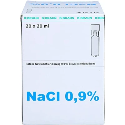 Abbildung von B Braun KOCHSALZLÖSUNG 0,9% Miniplasco connect 20X20 ml