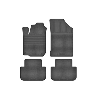 Abbildung von Gummimatten Automatten Gummifussmatten Gummi Fußmatten Satz für Toyota Yaris II Bj. 2005 2010 U_C 19