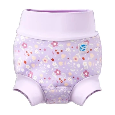 Abbildung von Splash About Unisex Baby Happy Duo Toddler Swim Nappy, Lilac Spring, 2 3 Jahre