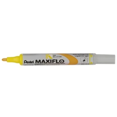 Abbildung von Pentel MWL5S G mit Flüssigtinte und Pumsystem, 12 Stück gelb