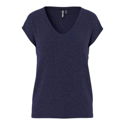 Abbildung von PIECES PCBILLO Tee Lurex Stripes NOOS