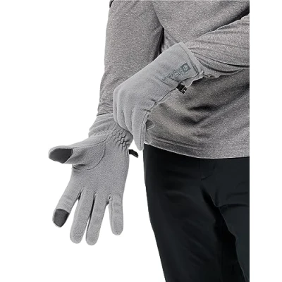 Abbildung von Jack Wolfskin REAL Stuff Fingerhandschuh, Größe: XL, Slate grey