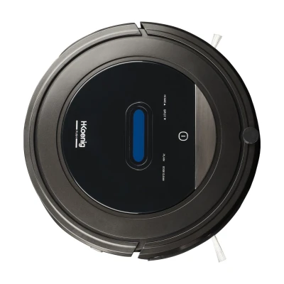 Abbildung von h.koenig SWRC110 Roboterstaubsauger Nasswisch Funktion WiFi Steuerung, plastic, Schwarz